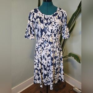 NWOT Karen Hart Floral Dress size S
